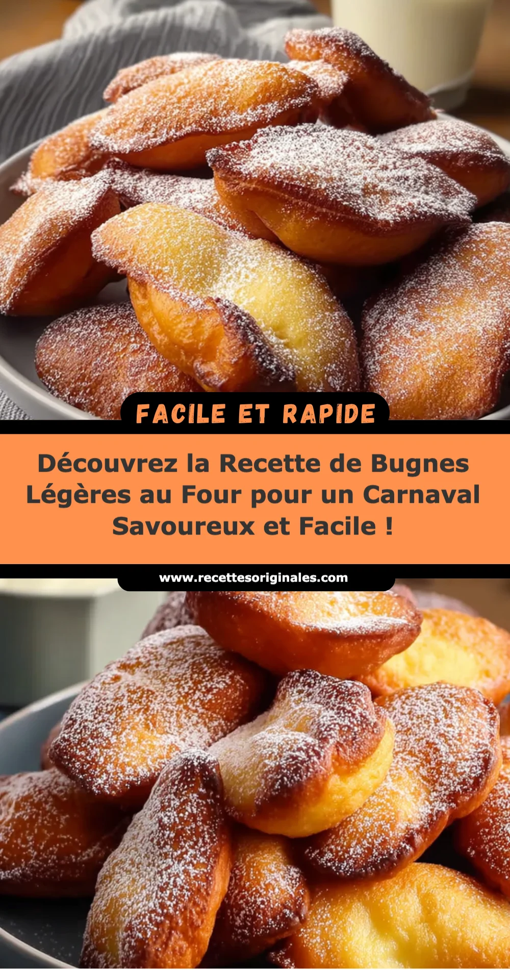 Découvrez la Recette de Bugnes Légères au Four pour un Carnaval Savoureux et Facile !