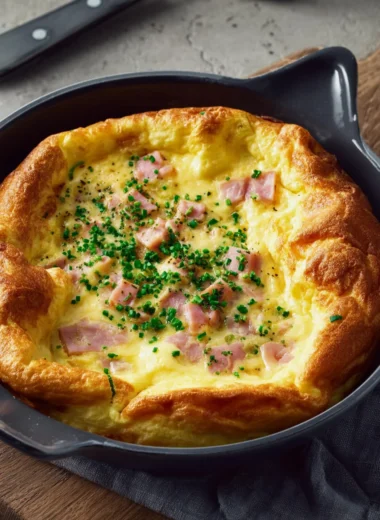 Recette d'Omelette Soufflée au Jambon et Fromage Ultra Moelleuse