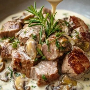 Recette de Blanquette de Filet Mignon Crémeuse et Fondante