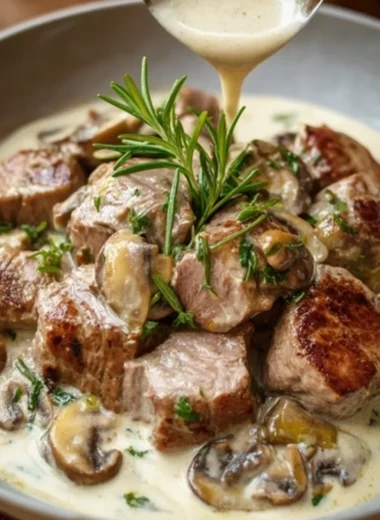 Recette de Blanquette de Filet Mignon Crémeuse et Fondante
