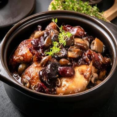 Recette de Coq au Vin Rouge à l'Ancienne (Plat Réconfortant)