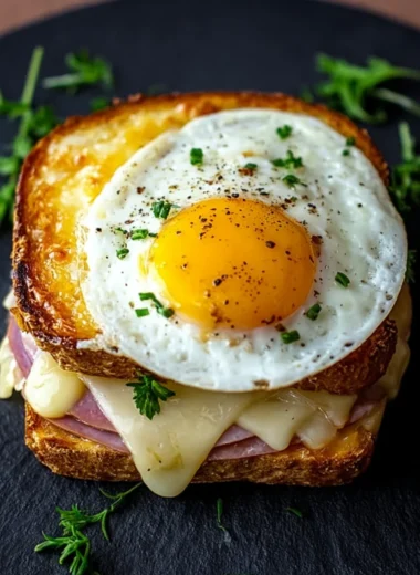 Recette de Croque-Madame Gourmand (Fondant et Croustillant)