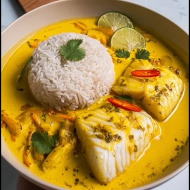 Recette de Curry de Poisson au Lait de Coco (Facile et Savoureux !)