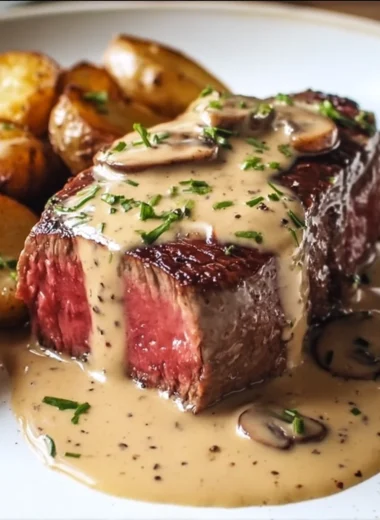 Recette de Filet de Bœuf à la Crème aux Échalotes (Facile et Savoureux !)