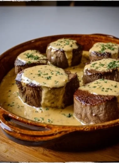 Recette de Filet Mignon à la Moutarde, Miel et Crème Fraîche (Délicieux et Réconfortant !)