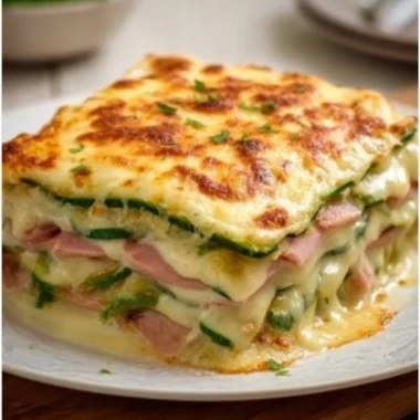 Recette de Lasagnes Courgettes Jambon Savoureuses et Légères