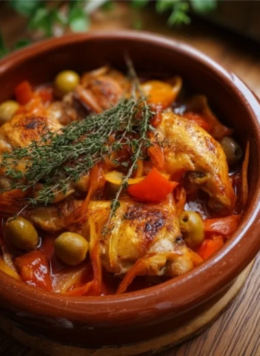 Recette de Poulet à la Catalane (Facile et Savoureuse !)