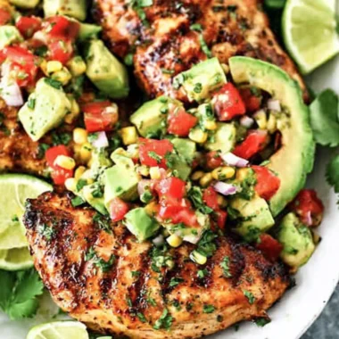Recette de Poulet Fiesta Lime avec Avocat en Moins de 30 Minutes