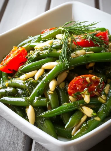 Recette de Salade de Haricots Verts à l'Italienne (Facile et Savoureuse !)