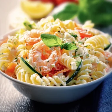 Recette de Salade de Pâtes Océane (Fraîche et Gourmande)