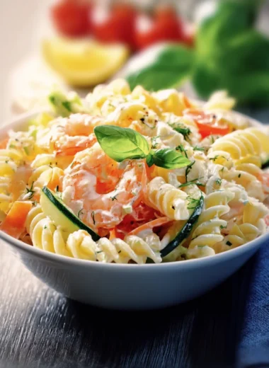 Recette de Salade de Pâtes Océane (Fraîche et Gourmande)