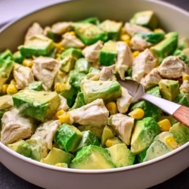 Recette de Salade Fraîcheur au Poulet et Avocat