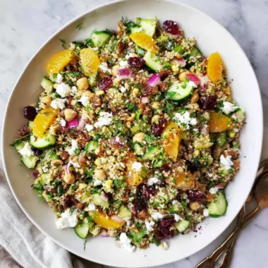 Recette de Salade Jennifer Aniston (Fraîche et Savoureuse !)