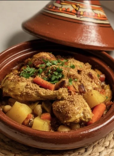 Recette de Tajine de Poulet Marocain (Facile et Savoureux !)
