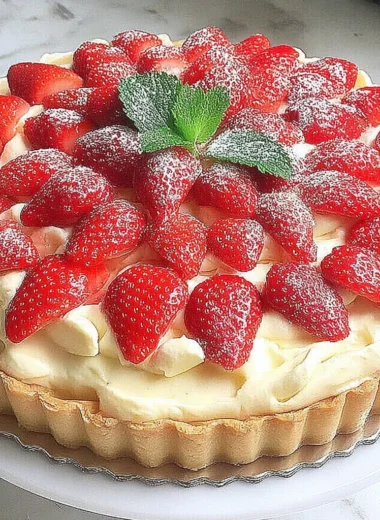Recette de Tarte aux Fraises à la Crème de Mascarpone (Facile et Délicieuse !)