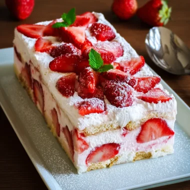 Recette de Terrine Fraises Mascarpone (Un Délice Estival !)