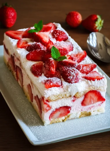 Recette de Terrine Fraises Mascarpone (Un Délice Estival !)