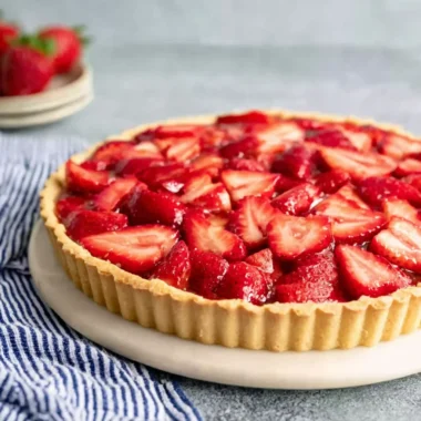 Recette Facile de Tarte aux Fraises (Délicieuse et Gourmande !)