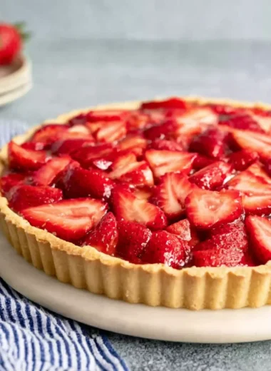 Recette Facile de Tarte aux Fraises (Délicieuse et Gourmande !)