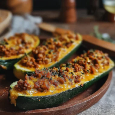 Recette de Courgettes Farcies à la Viande Hachée (Délicieuses et Faciles !)