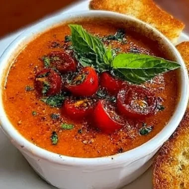 Recette de Gaspacho Andalou Ultra-Frais aux Tomates Cerises