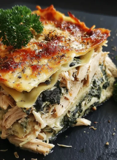 Recette de Lasagnes Légères au Poulet et Épinards