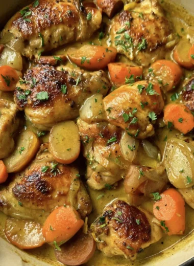 Recette de Poulet au Chorizo et au Cidre (Réconfortant et Savoureux !)