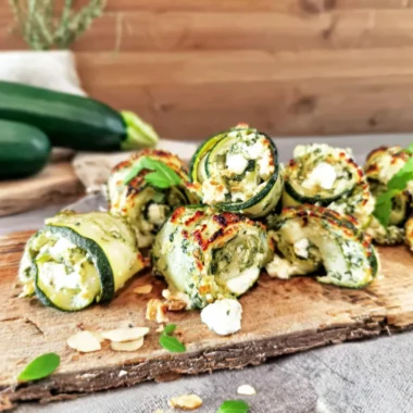 Recette de Roulés de Courgette au Fromage Frais (Idéale pour l'Apéritif !)
