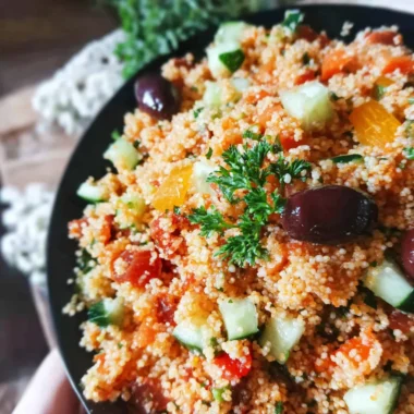 Recette de Salade de Boulgour Vegan (Fraîche et Savoureuse !)