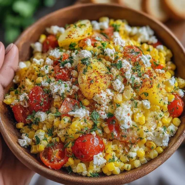 Recette de Salade de Maïs Mexicaine Rafraîchissante