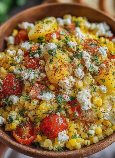 Recette de Salade de Maïs Mexicaine Rafraîchissante