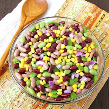 Recette de Salade Mexicaine aux Haricots en 10 Minutes