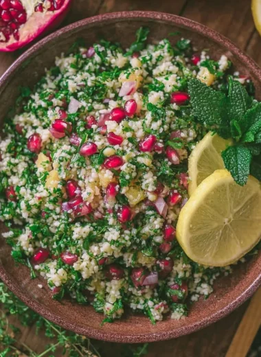 Recette de Taboulé Palestinien (Fraîcheur et Saveurs au Rendez-vous !)
