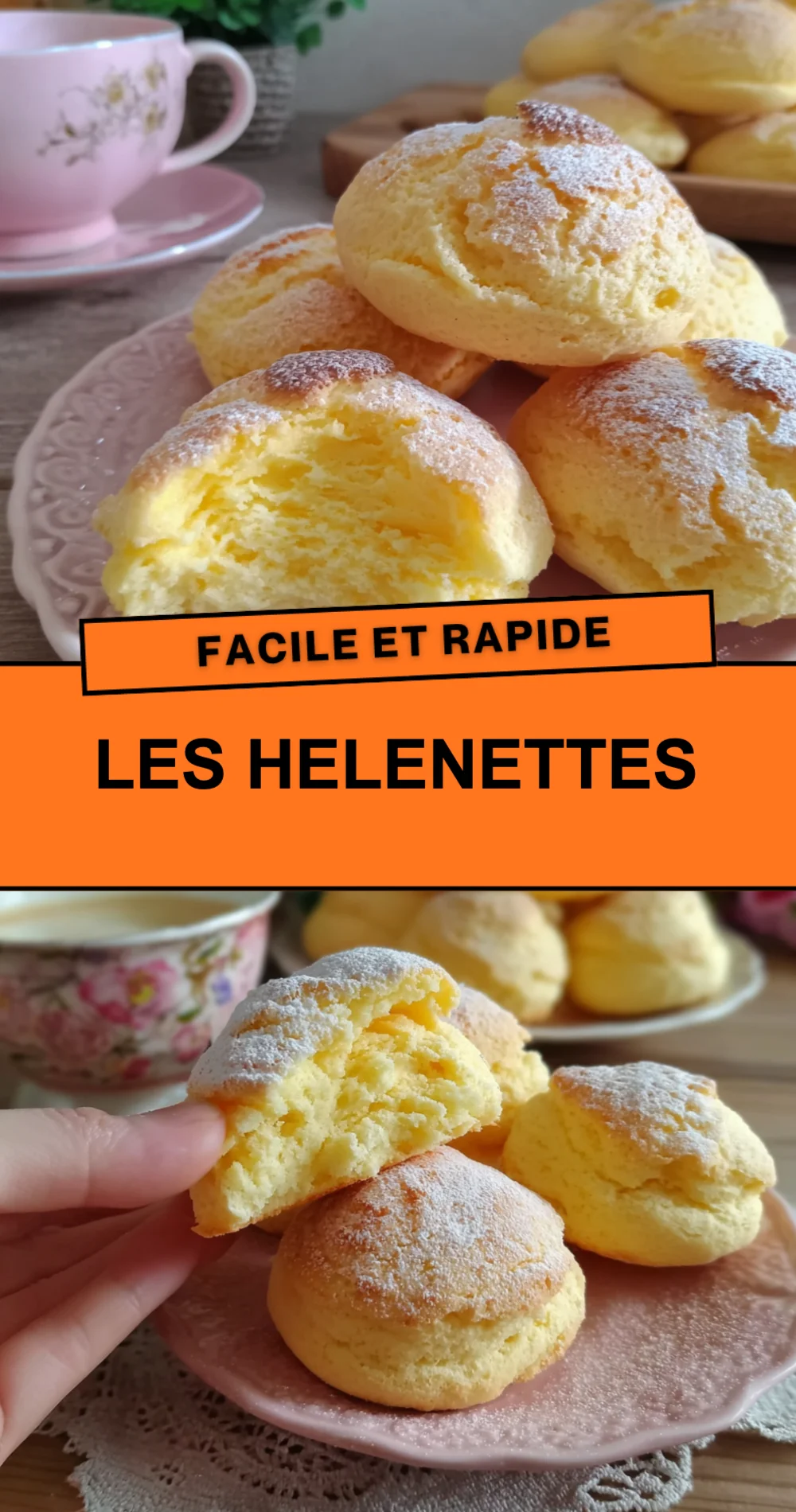 Recette Facile de Biscuits Helenettes Moelleux