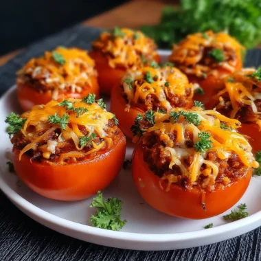 Recette Savoureuse de Tomates Farcies au Airfryer