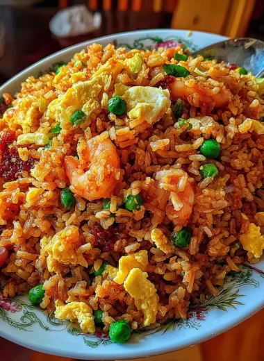 Recette de Bang Bang Fried Rice Savoureux et Réconfortant