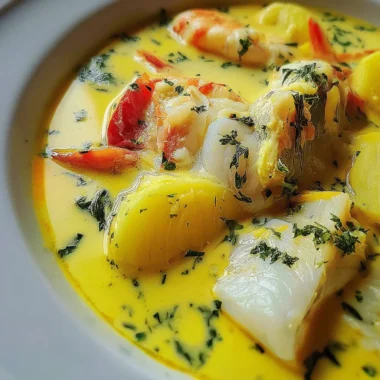 Recette de Blanquette de Poissons au Lait de Coco (Savoureuse et Réconfortante !)
