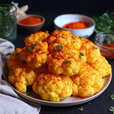 Recette de Chou-Fleur Rôti au Paprika (Facile et Savoureux !)