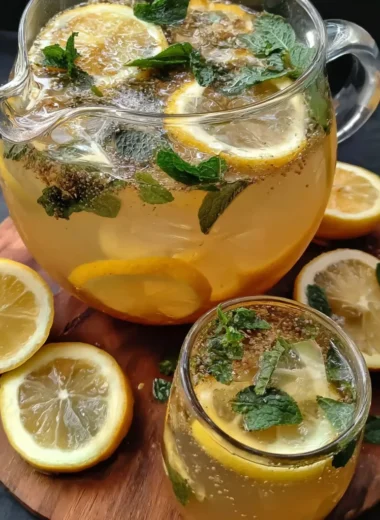 Recette de Citronnade Maison Ultra-Fraîche à la Menthe