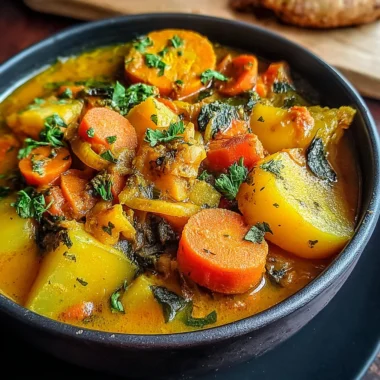 Recette de Curry de Légumes Savoureux et Réconfortant