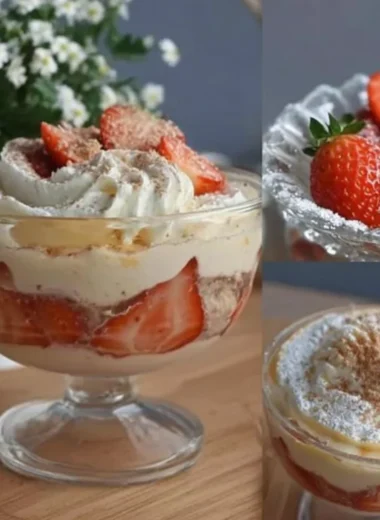 Recette de Fraisier Express en Verrine (Crémeux et Léger !)