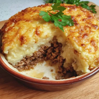 Recette de Hachis Parmentier Classique (Savoureux et Réconfortant !)