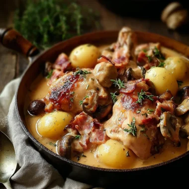 Recette de Lapin Chasseur Traditionnel (Savoureux et Réconfortant !)