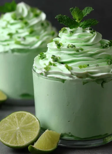 Recette de Mousse Citron Menthe Délicieuse en 10 Minutes