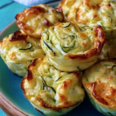 Recette de Nuages de Courgettes Légers et Moelleux au Four