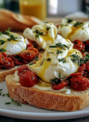 Recette de Pâtes Burrata Tomates Confites (Facile et Réconfortant !)