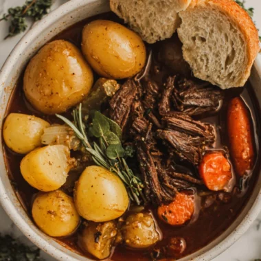 Recette de Pot-au-Feu Italien (Stracotto) Réconfortant et Savoureux !