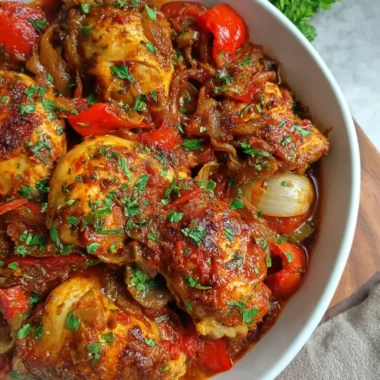 Recette de Poulet Basquaise Facile en 30 Minutes