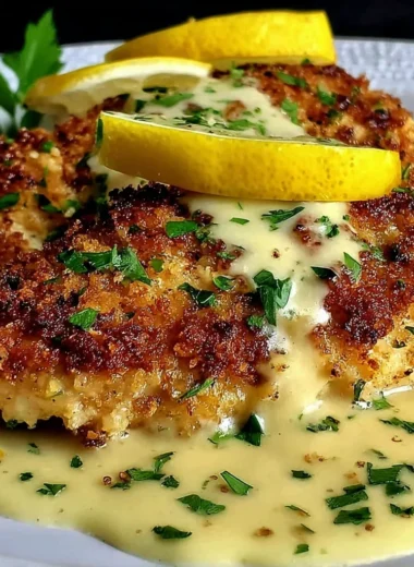 Recette de Poulet Croûté au Pecorino et Citron (Crémeux et Croquant)
