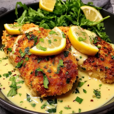 Recette de Poulet Crusté au Pecorino et Citron (Crémeux et Croustillant)